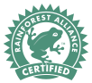 Certified Member of the Rainforest Alliance